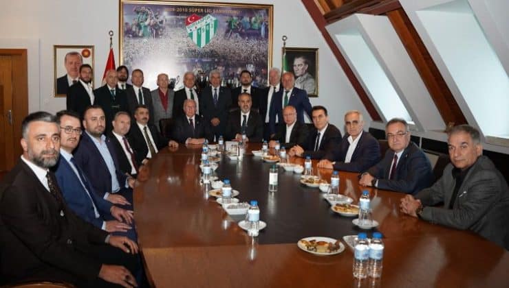 AK Parti’den Bursaspor’a ziyaret