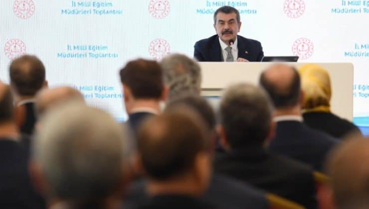 Bakan Tekin 81 ilin müdürleriyle toplandı