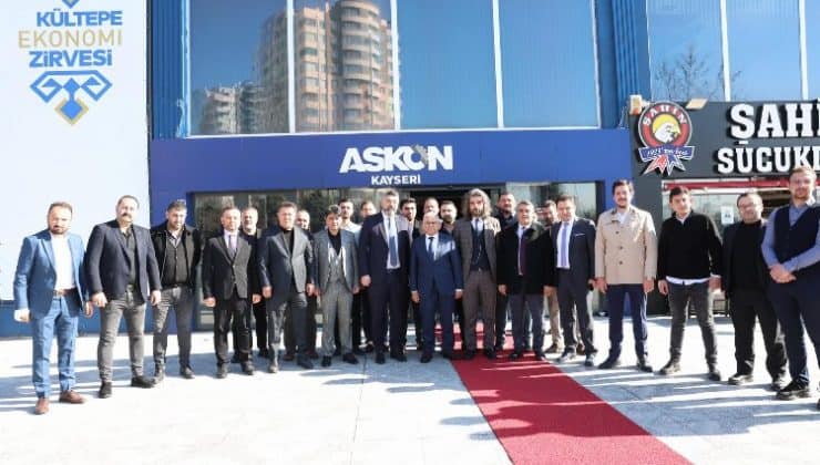 Başkan Büyükkılıç ASKON’un misafiri oldu