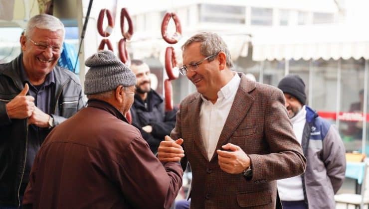 Başkan Ergin vatandaşlarla buluşmalarına devam ediyor