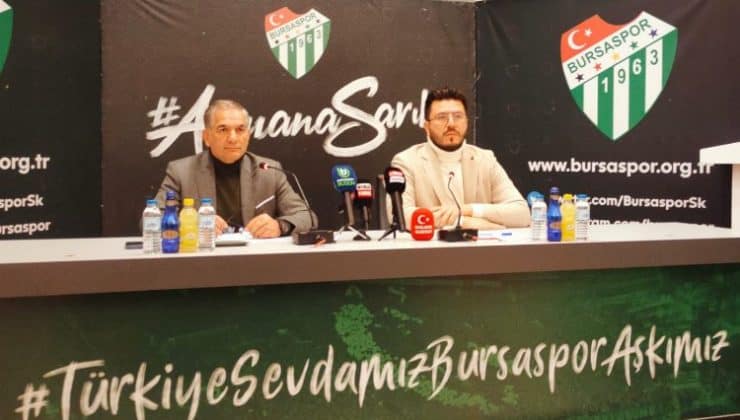 Bursaspor’dan dava açıklaması