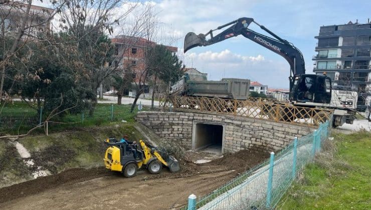 MASKİ’den Ergenekon Mahallesinde dere ve menfez temizliği