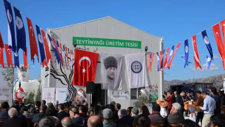 Muğla’da Bafa Zeytinyağı Üretim Tesisi açıldı