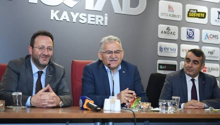 MÜSİAD Kayseri Başkan Büyükkılıç’ı ağırladı