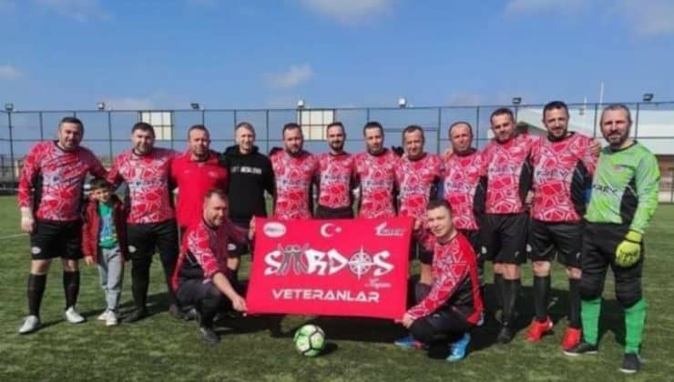 Sardos Veteranlar, Uzunköprü Veteranlar ile 2-2 berabere kaldı