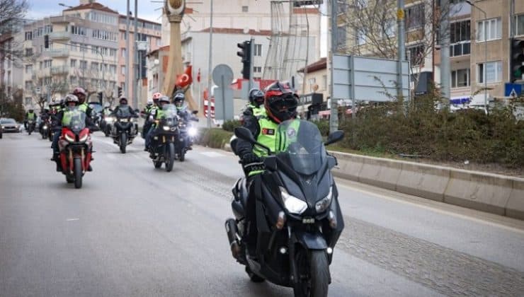 Şeyh Edebali diyarından Ertuğrulgazi diyarına konvoy