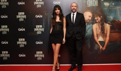 Tuba Büyüküstün ve Halit Ergenç’i buluşturan diziye muhteşem gala