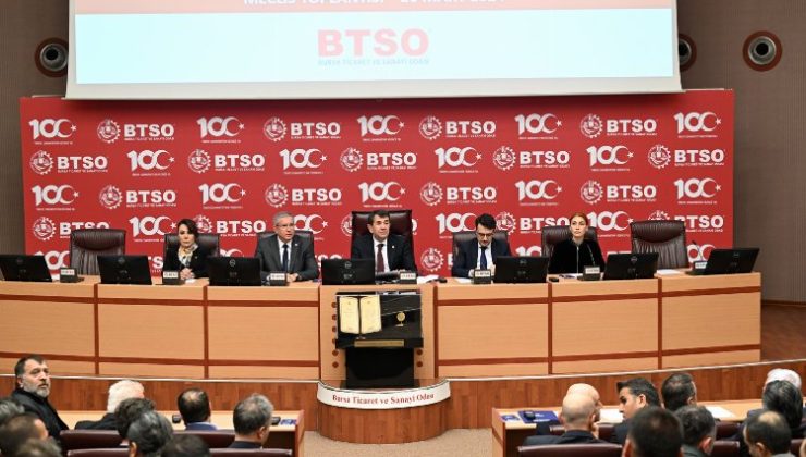 BTSO Mart Ayı Meclis Toplantısı gerçekleştirildi