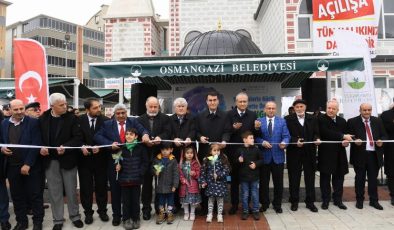 Bursa Osmangazi’den bir camiye daha hizmet