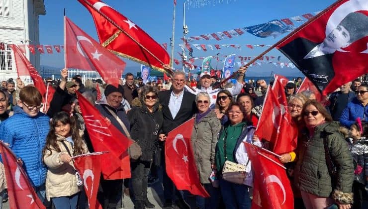 CHP Mudanya’dan seçmenlere oy çağrısı