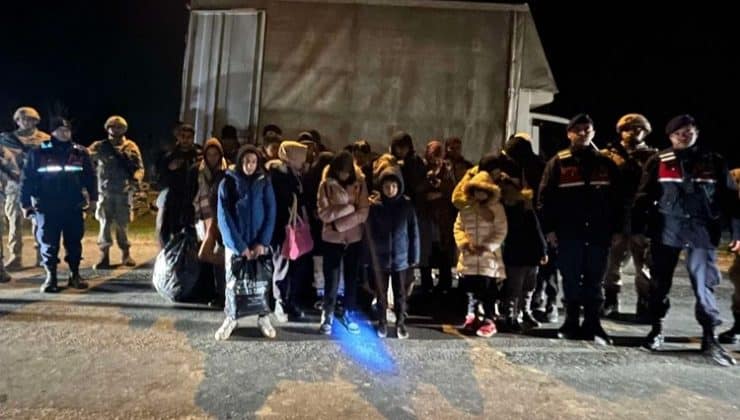 Enez’de 29 düzensiz göçmen ve 1 organizatör yakalandı!
