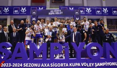 Halkbank Kupa Voley’de 9. kez şampiyon