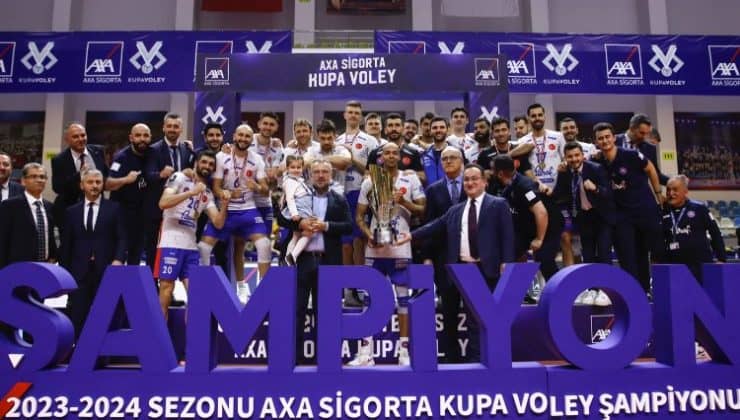 Halkbank Kupa Voley’de 9. kez şampiyon