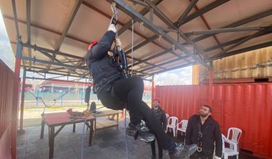 Kocaeli’de teleferik ekibine hayati eğitim