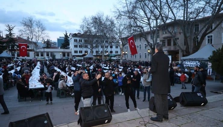 Tokat’ta Çanakkale menülü iftar