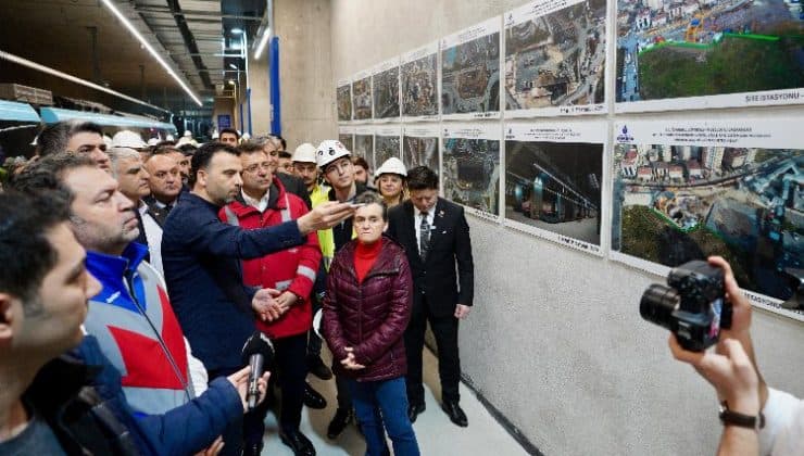 Ümraniye-Ataşehir-Göztepe Metro Hattı’nda test sürüşü