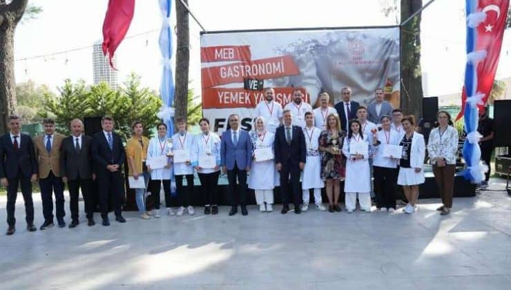 İzmir MEB Gastronomi Festivalinde lezzet şöleni