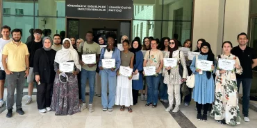Bursa Çevre Akademisi'nde sertifika heyecanı