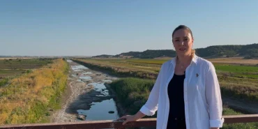 Edirne’de çeltik üreticileri alarm veriyor! Ergene Nehri kurudu, tarım tehdit altında