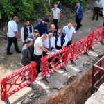 Malatya'da altyapı çalışmalarına yerinde inceleme