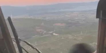 İzmir Urla’daki orman yangını kontrol altında